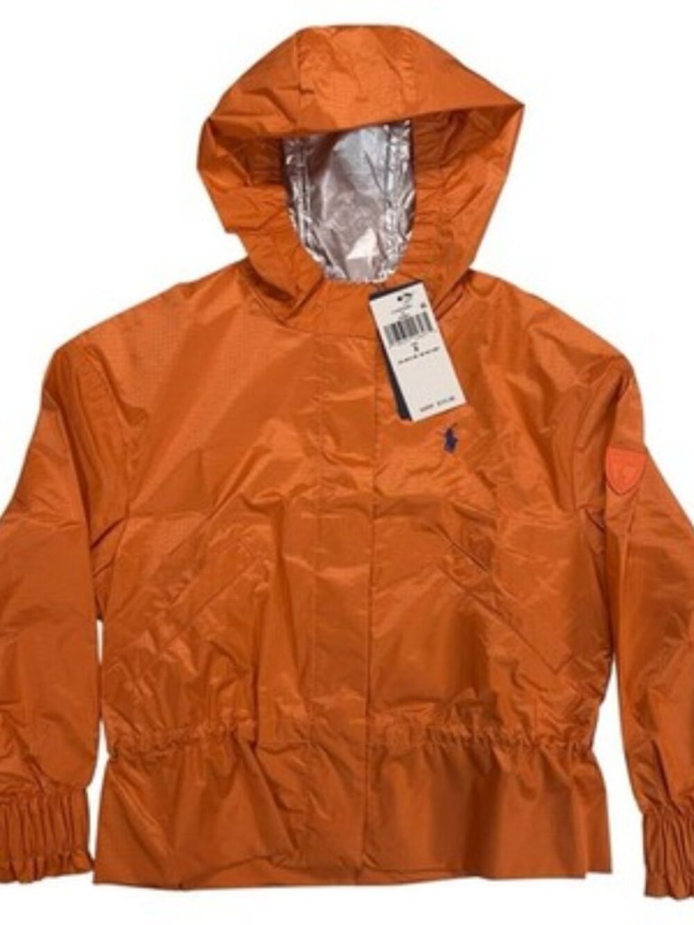 Polo Ralph Lauren Girls Size 5 Water Repellent Rip Stop Windbreaker NEW $125